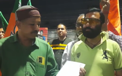 দণ্ডীর প্রতিবাদে পথে নামলো বিজেপি