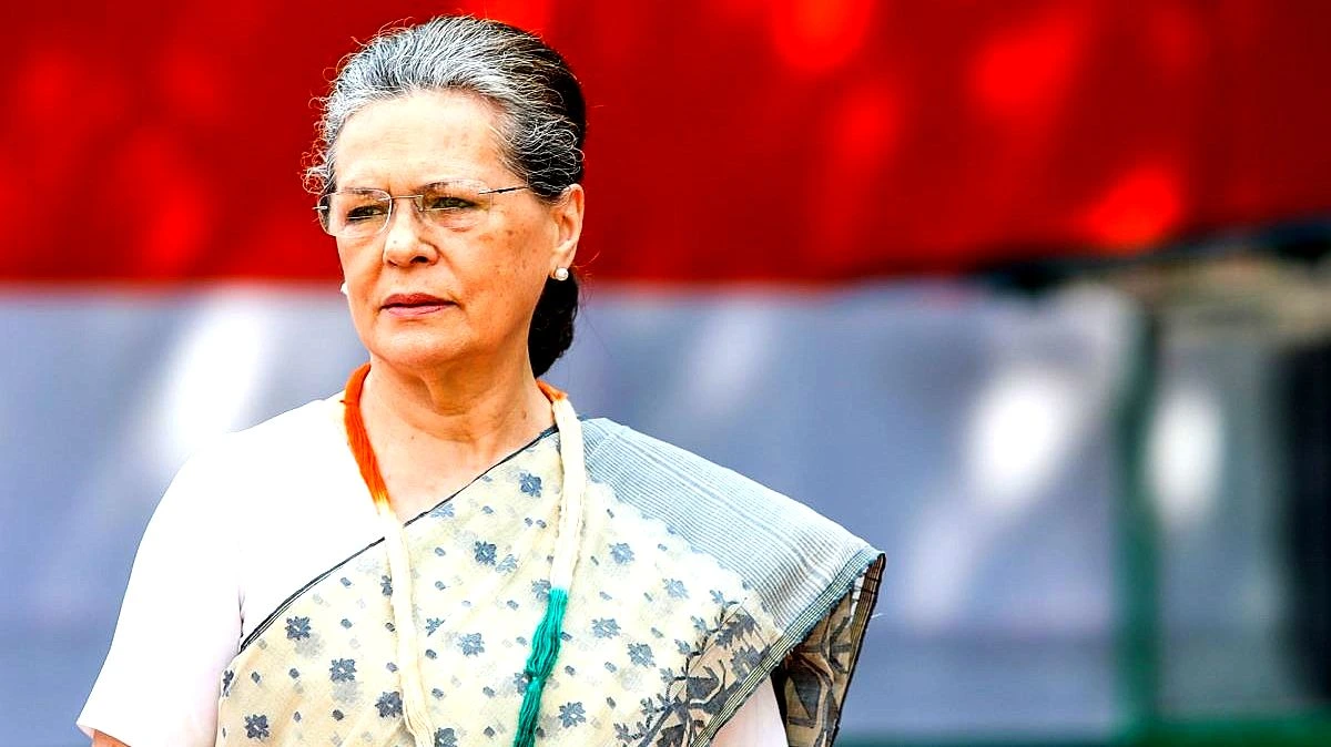 Sonia Gandhi was elected unopposed in Rajasthan