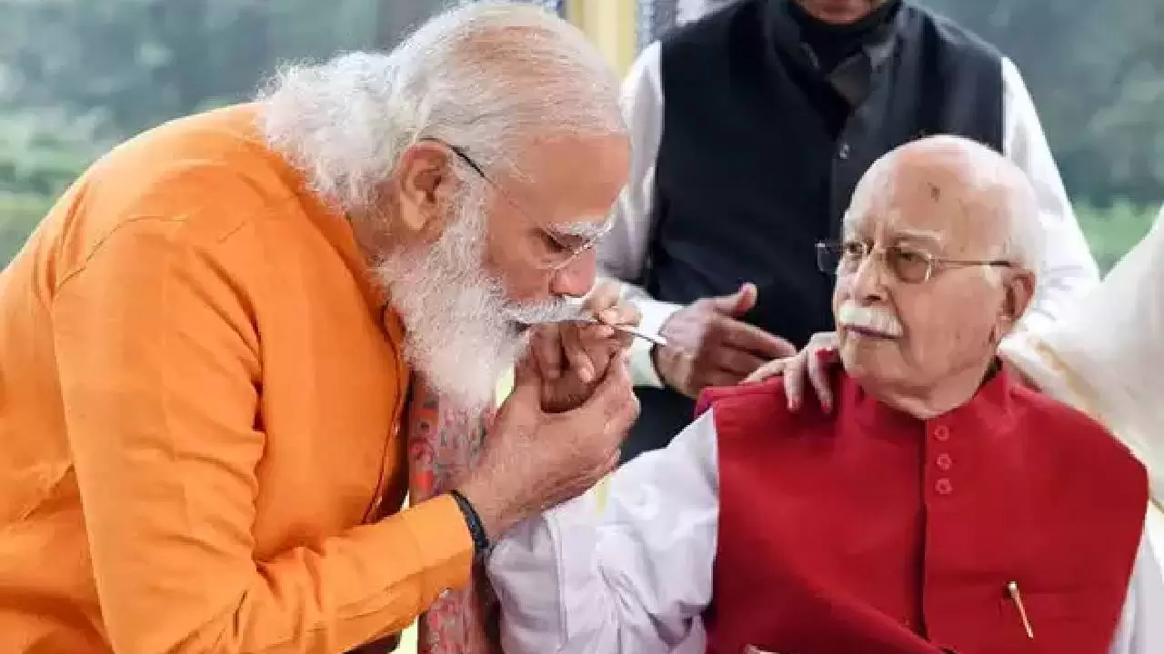 iron man of BJP Lal Krishna Advani