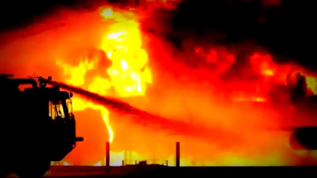 A terrible explosion at the gas plant in Nairobi