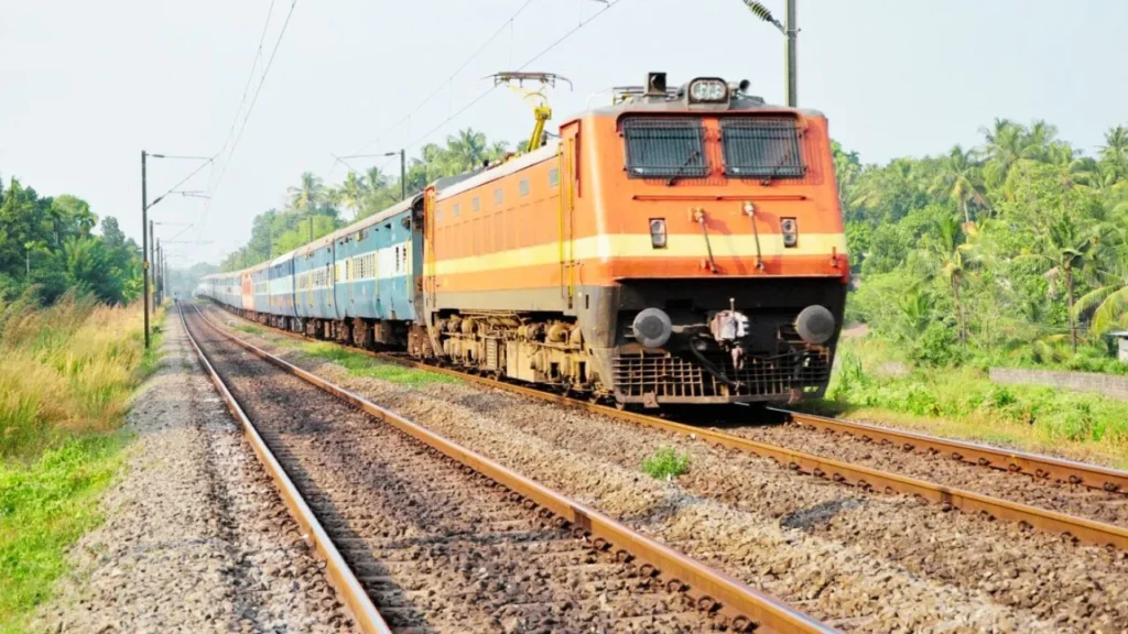 The train is running without a driver.