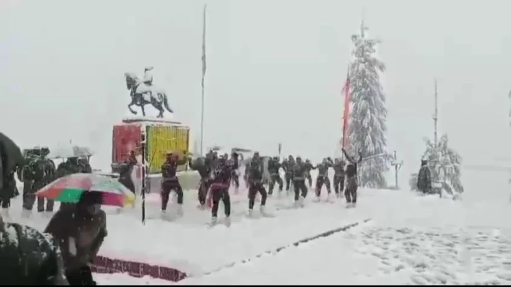 Celebration of Shiva Jayanti festival in Jammu and Kashmir border