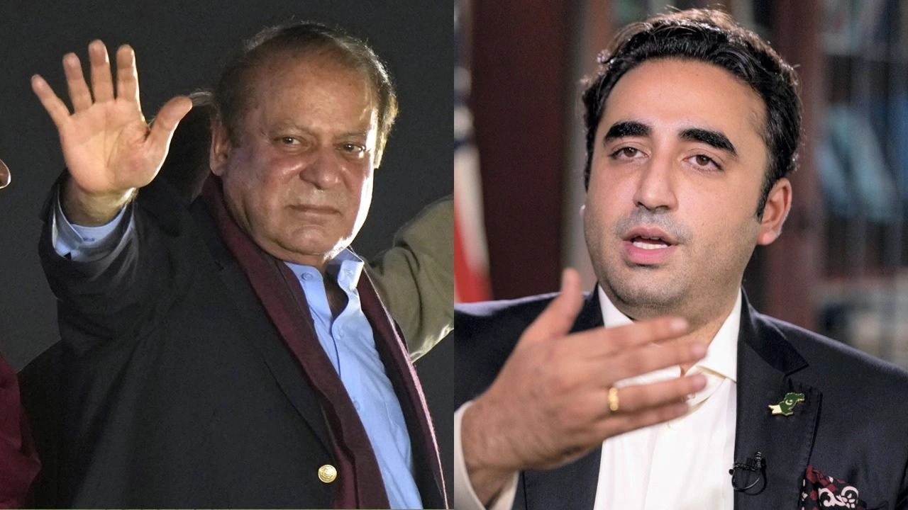 Shahbaz Sharif and Asif Ali Zardari