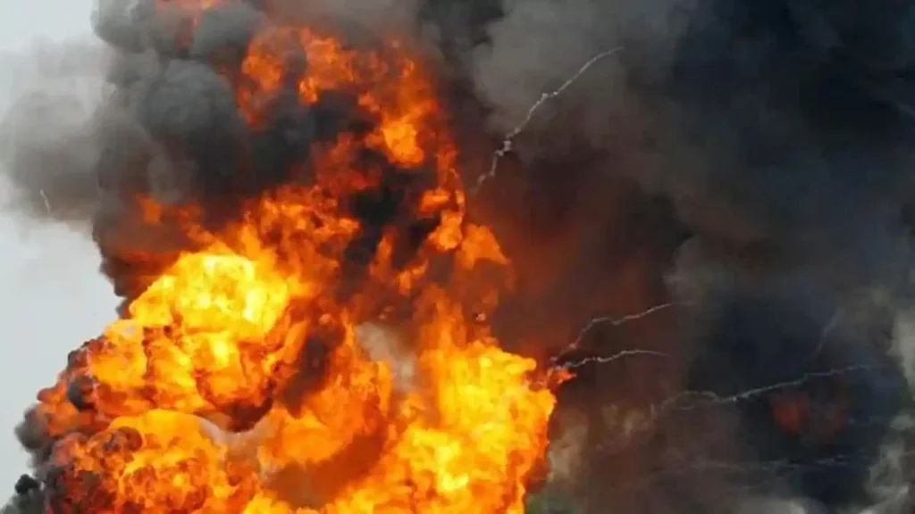 Horrible bomb blast in Hasanabad
