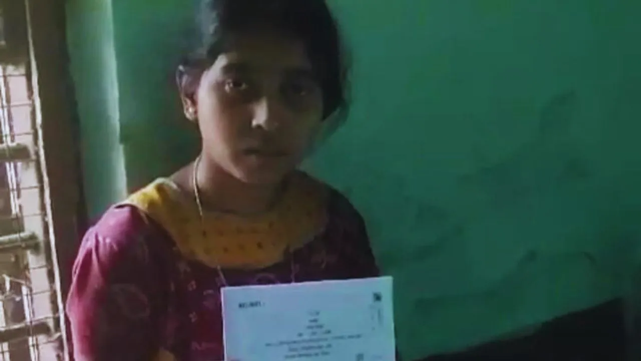 chandmoni bashke giving her madhyamik exam from hospital