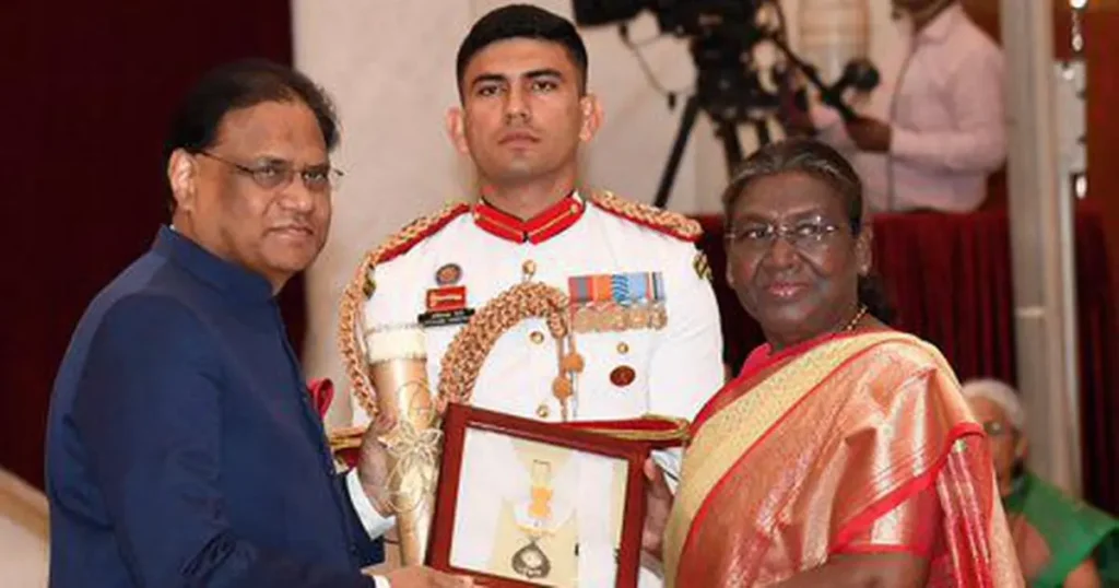 The President awarded the Bharat Ratna posthumously