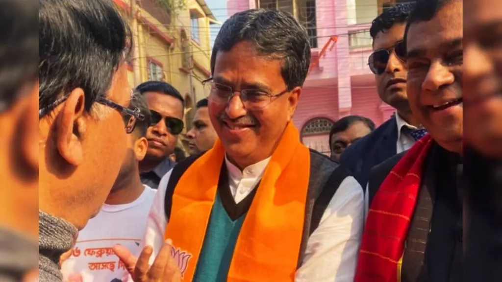 Tripura Chief Minister came to Malda for election campaign