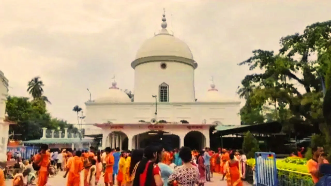 Jalpesh temple is crowded with pilgrims