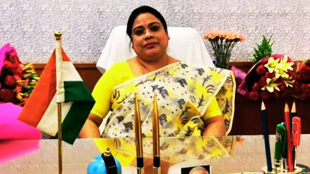 BJP candidate Debashree Chowdhury in police custody