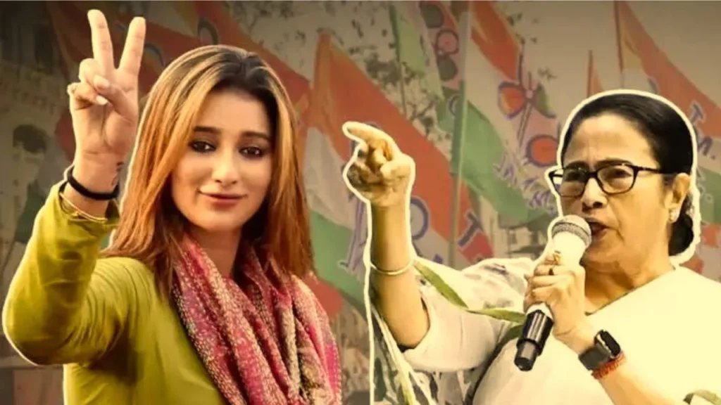 tmc Candidate Sayantika in Baranagar