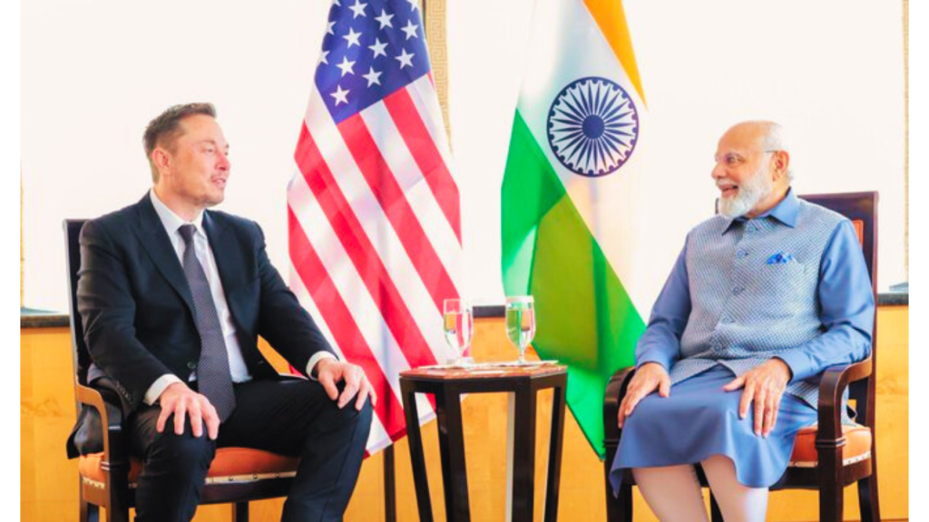 Elon Musk India Trip to Tesla investment