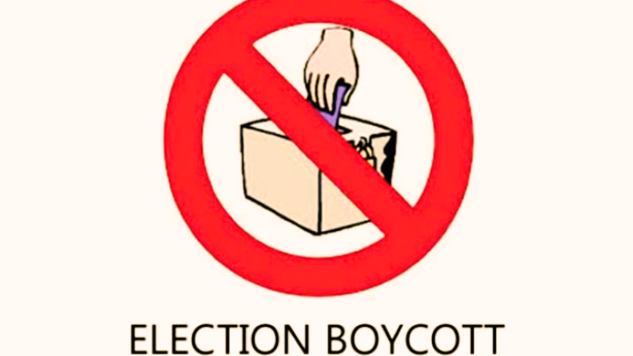 vote boycott at ghatal