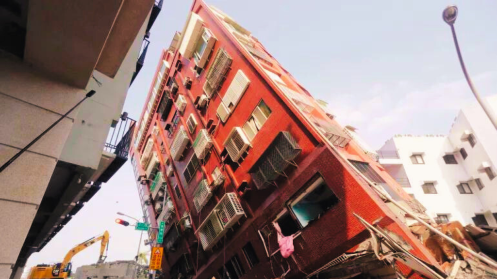 Earthquake in Taiwan