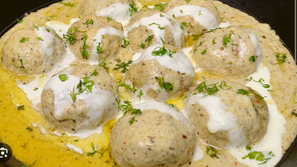 chicken chees malai kofta recipe
