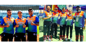 India won two golds at the World Archery Championships