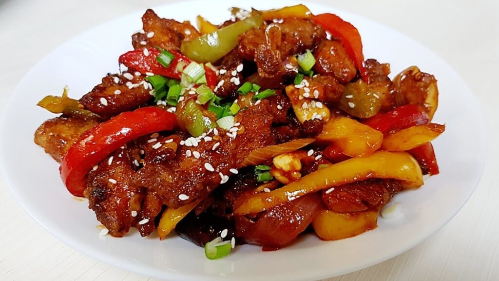 dragon chicken preparetipn