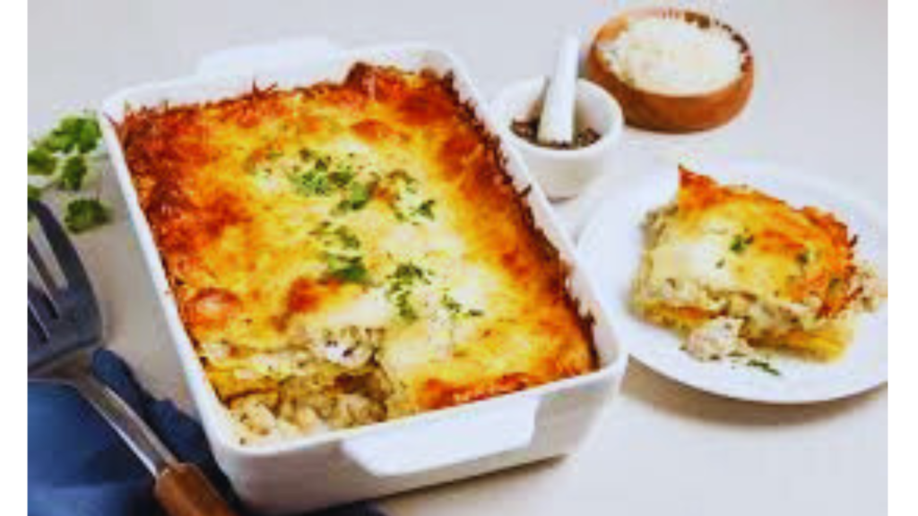 Chicken lasagna