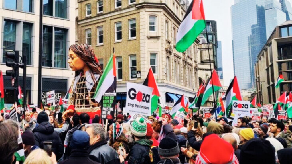 palestinian protest