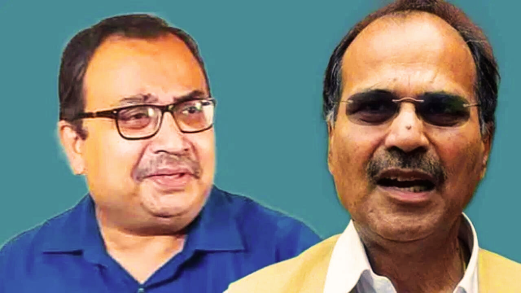 Adhir Chowdhury On Kunal ghosh