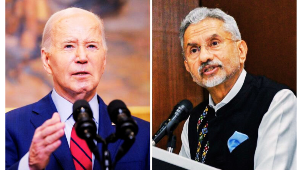 S Jaishankar on Biden