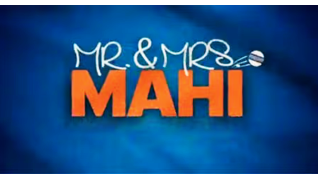 Mr. and Mrs. Mahi movie