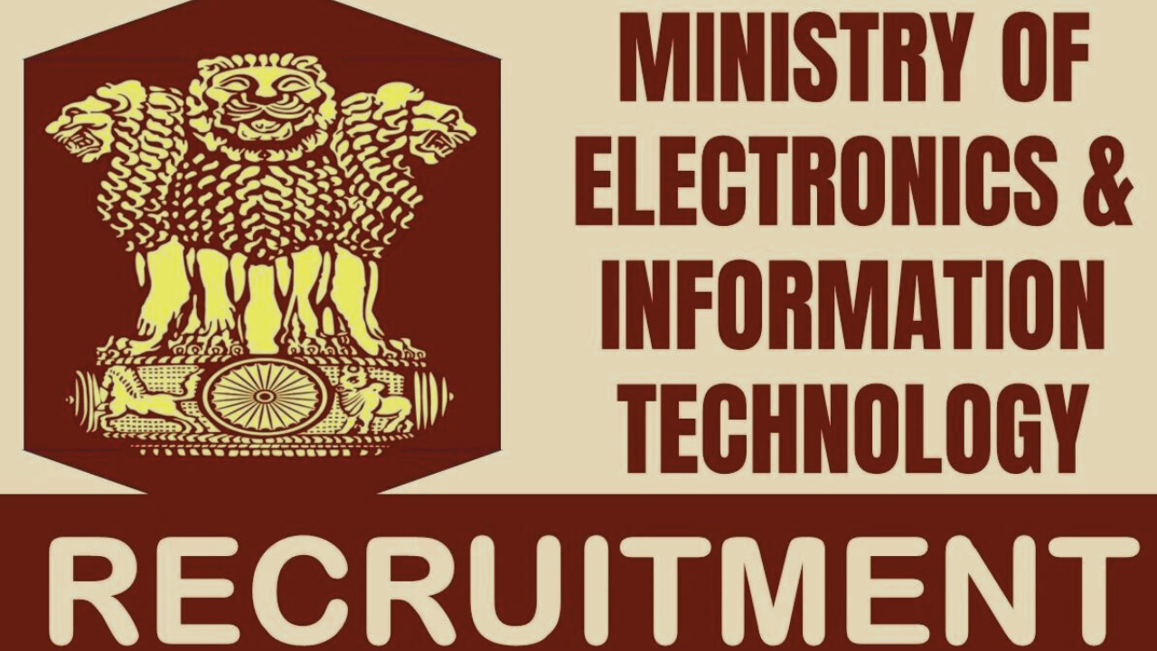 Electronics and Information Technology Recruitment 2024