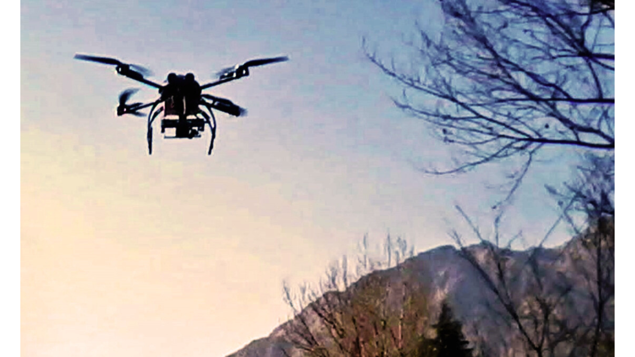 Suspicious Drone in kashmir