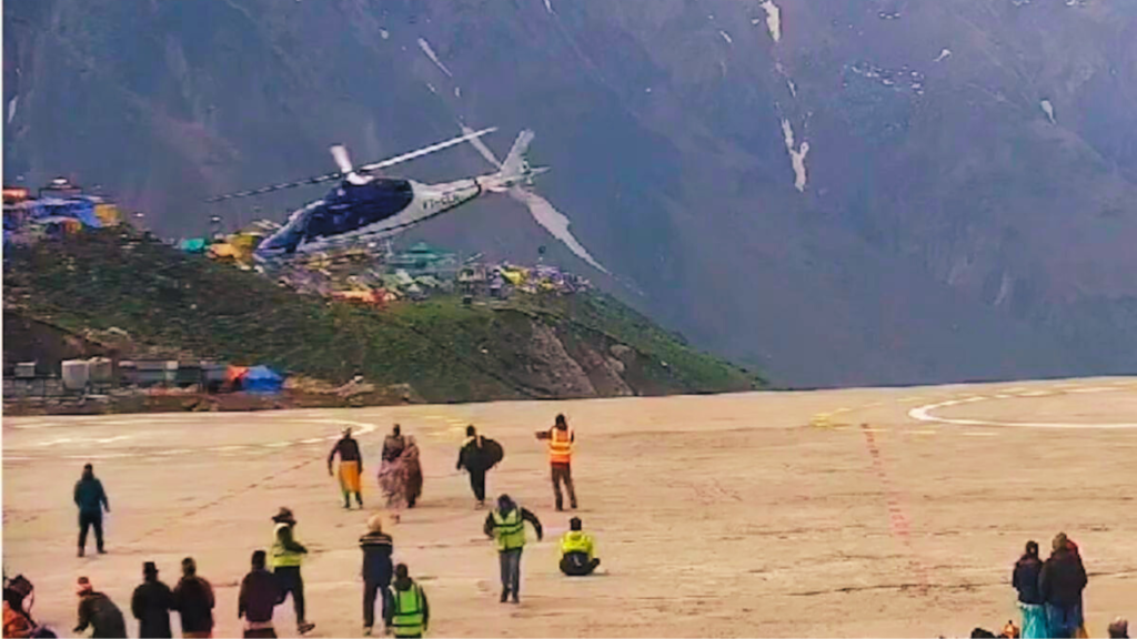 Kedernath Helicopter