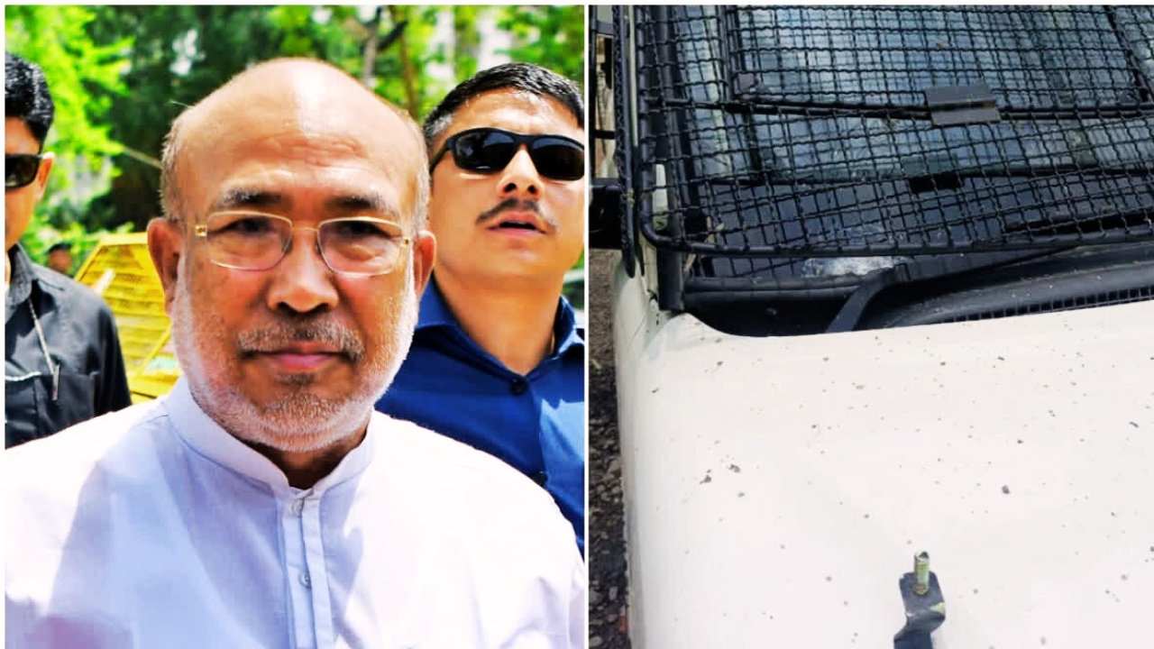 Manipur CM Convoy Attack