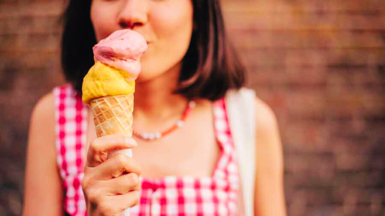 Chopped Finger in Ice cream