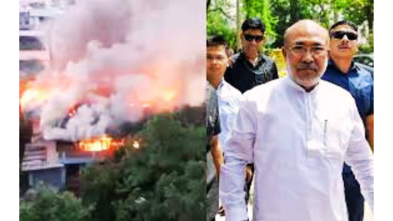 manipur cm building news