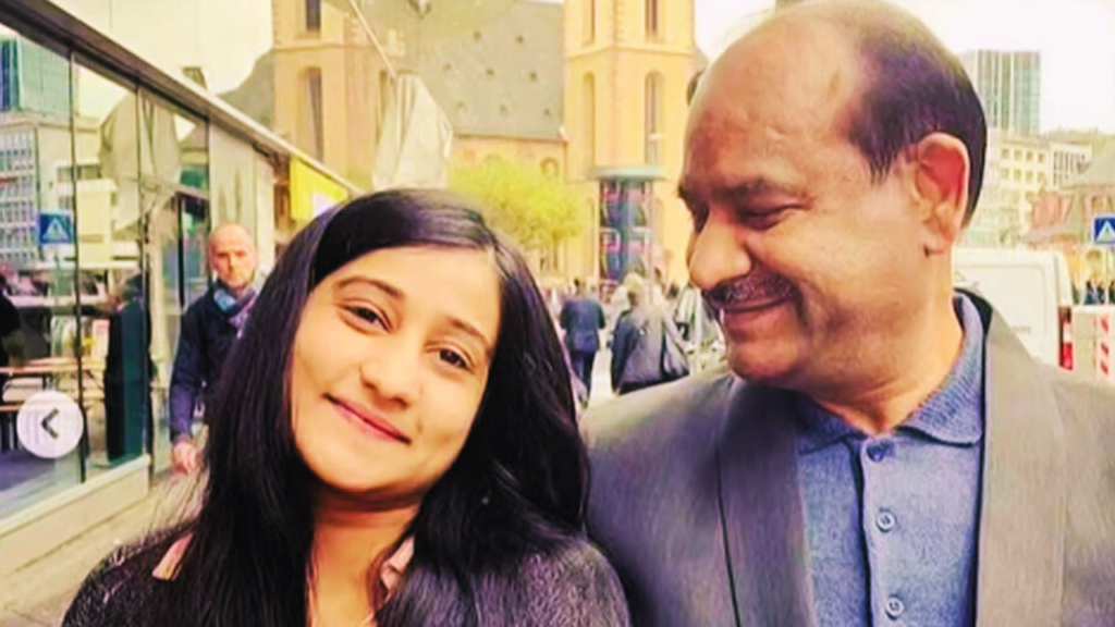 om birla daughter UPSC issue