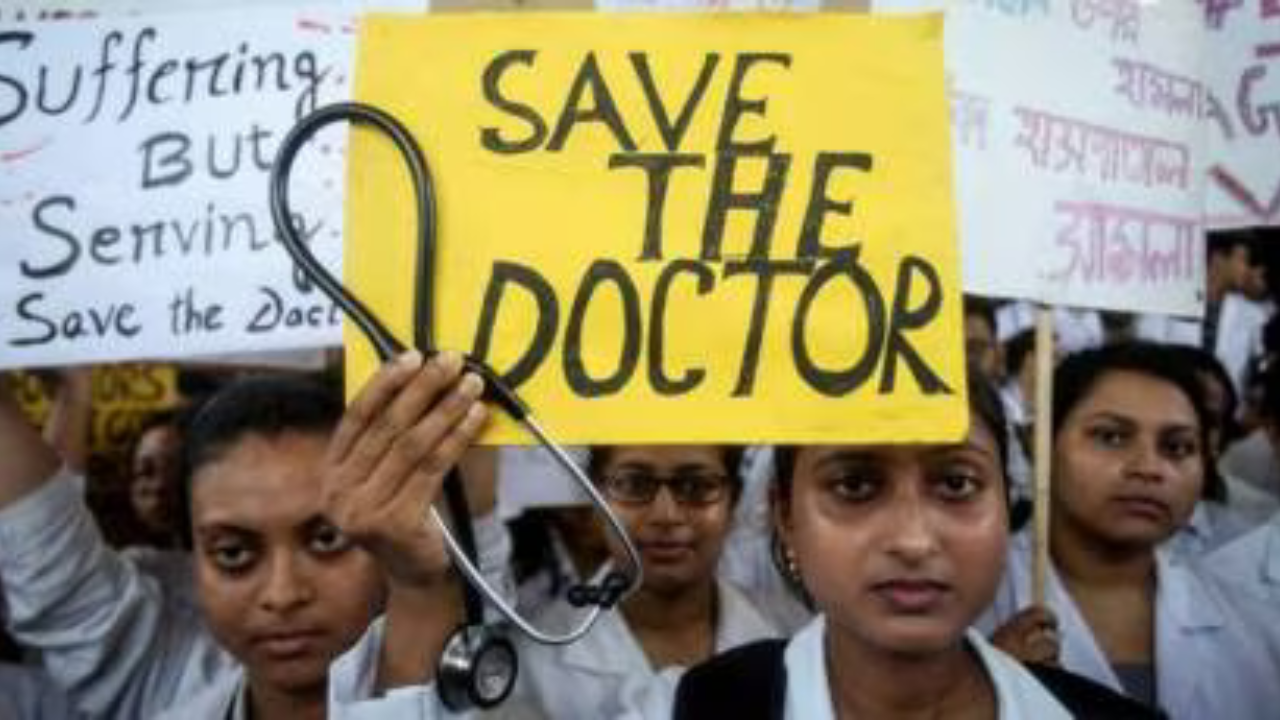 doctor protest rg kar case photo