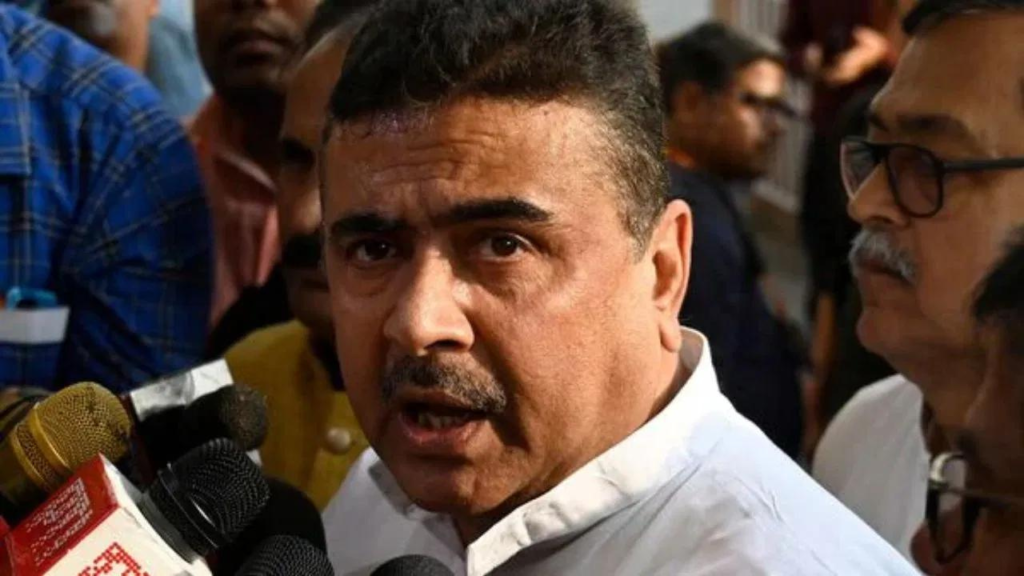 Suddenly suvendu flew to delhi