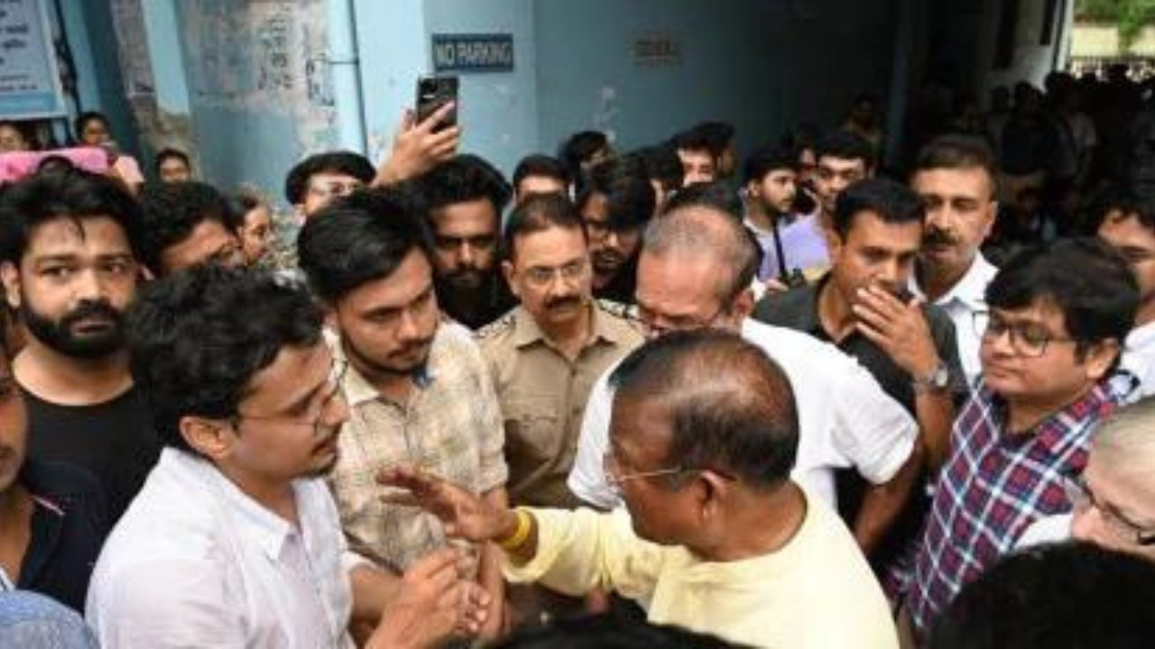 Students agitation in national medical college