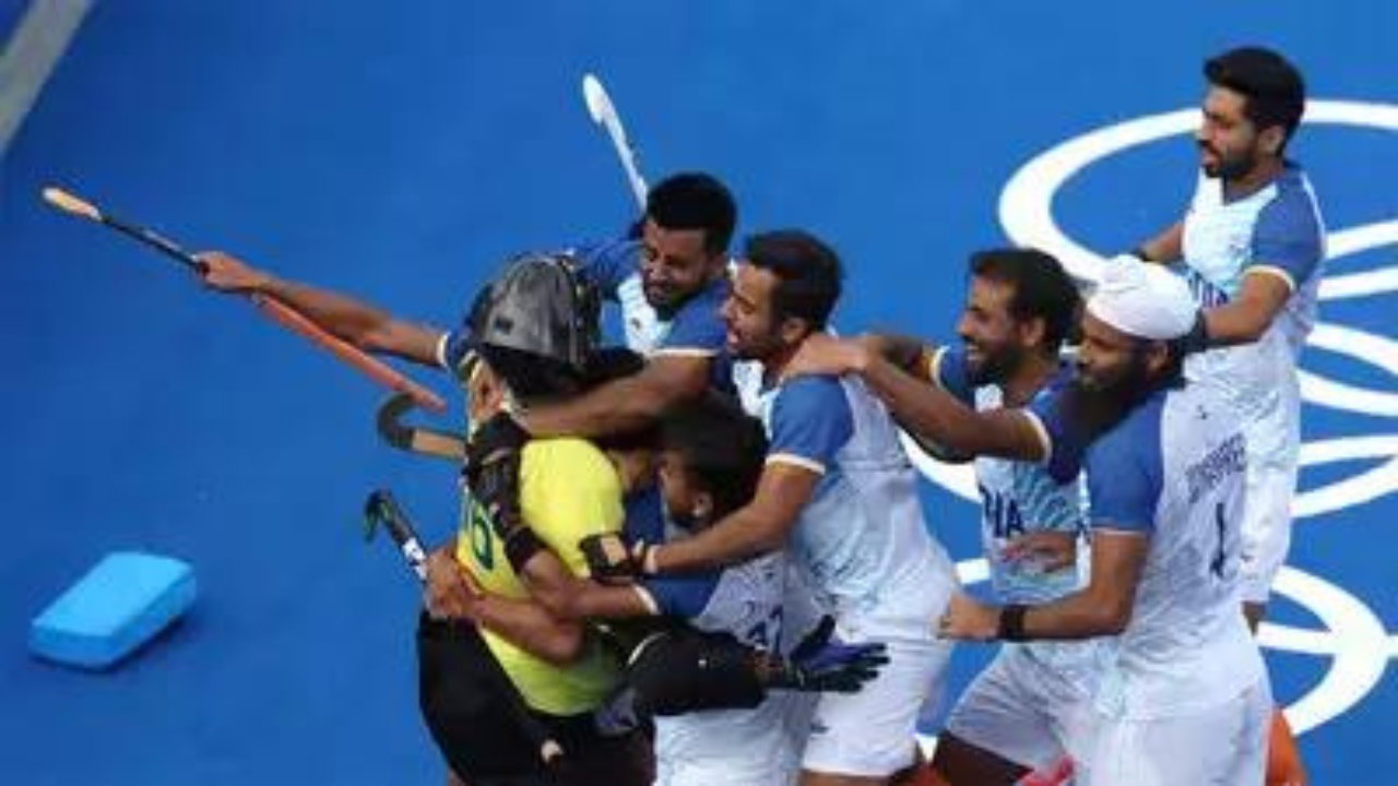 indian hockey team in semifinal in paris olympics