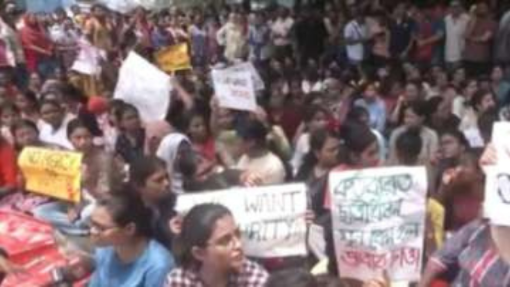 Protest of Junior Doctors rg kar