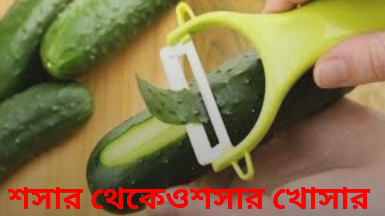 শশার থেকেও শশার খোসার কতটা উপকারী? আপনি জানলে অবাক হবেন