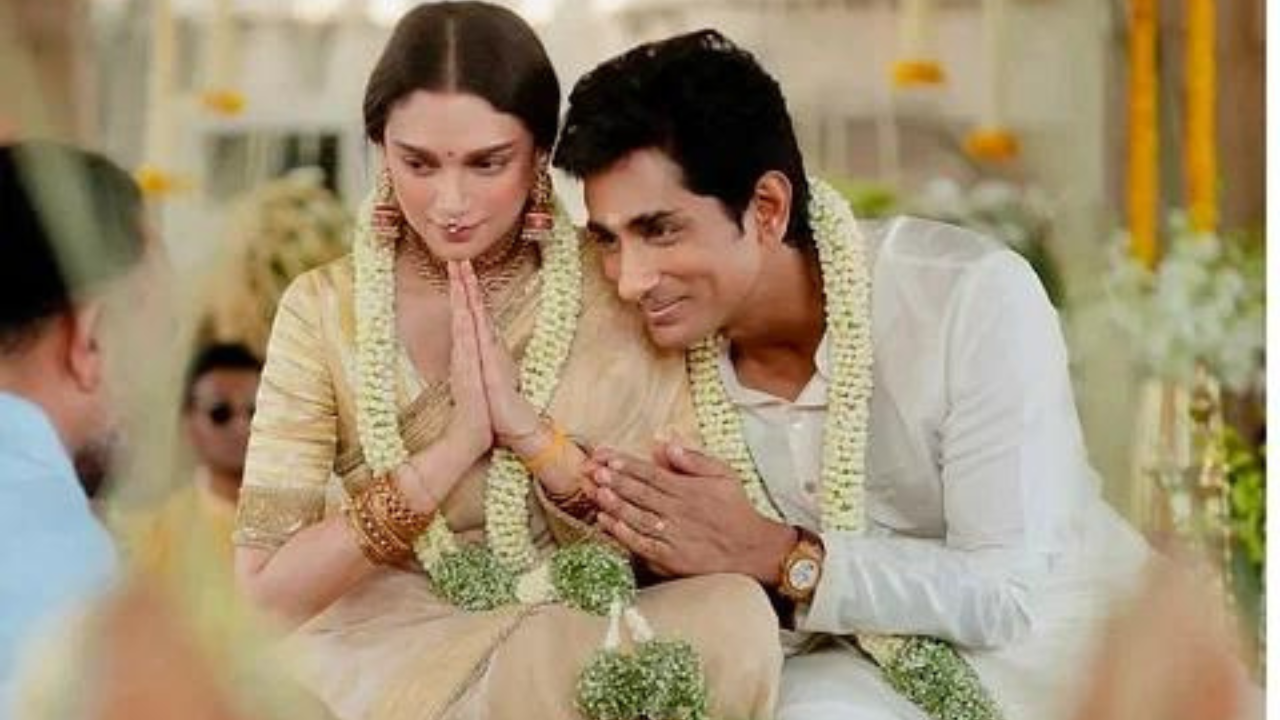 bollywood-actress-aditi-rao-hydari-and-siddharth-married