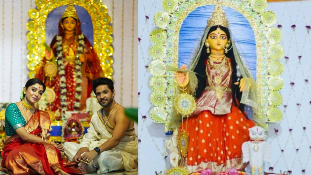 ৭৫ তম পূর্ণ বর্ষে উত্তমকুমারের লক্ষ্মীপুজো দায়িত্ব গৌরবের-দেবলীনা হাতে