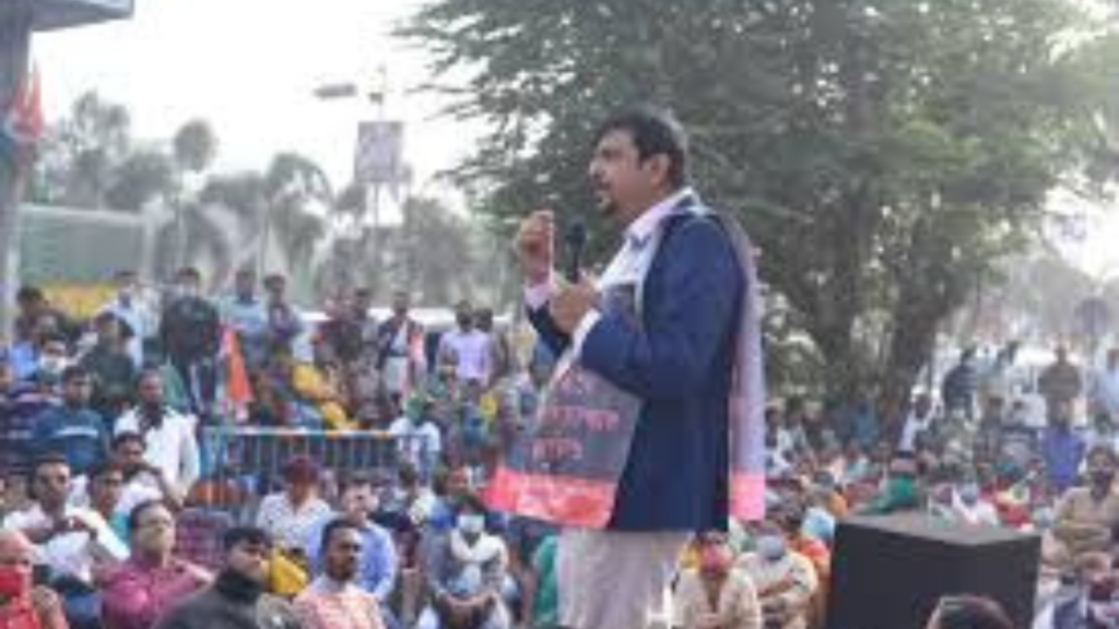 sujit-basu-car-attack-dharamtala-protest