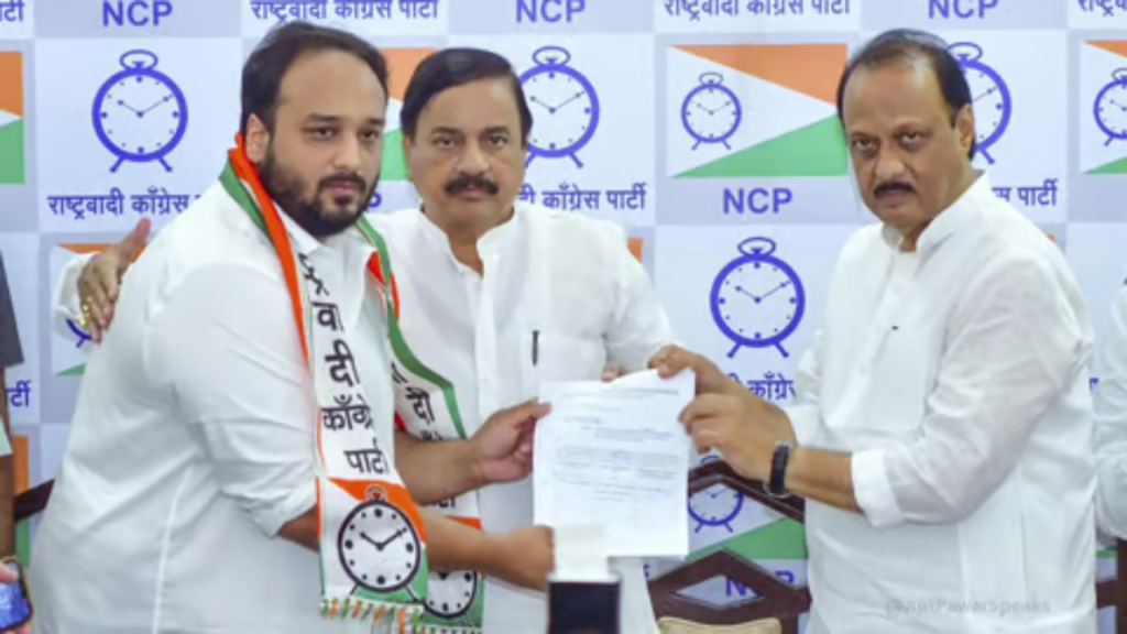 এনসিপিতে যোগ দিলেন জিসান সিদ্দিকী