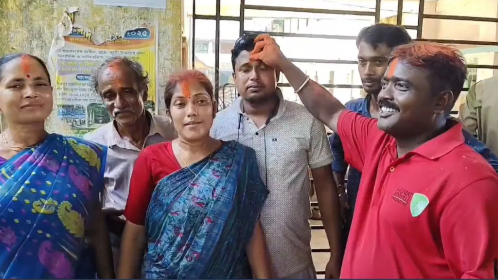 নন্দীগ্রামে বিজেপির বিপুল জয়