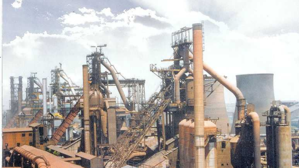 দুর্গাপুর ইস্পাত কারখানায়