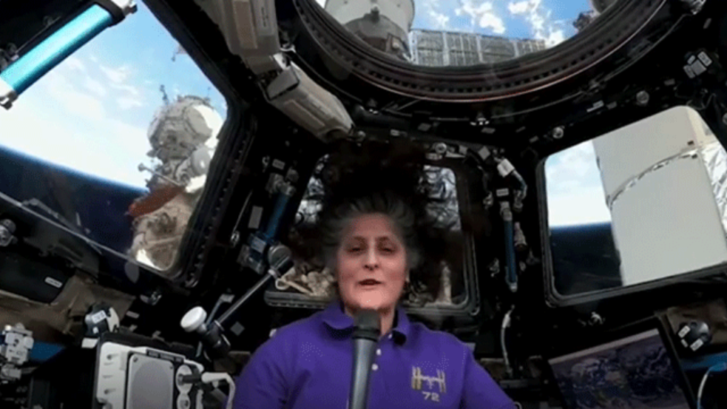 মহাকাশচারী সুনিতা উইলিয়ামসের মহাকাশ থেকে সকলকে দীপাবলীর শুভেচ্ছা