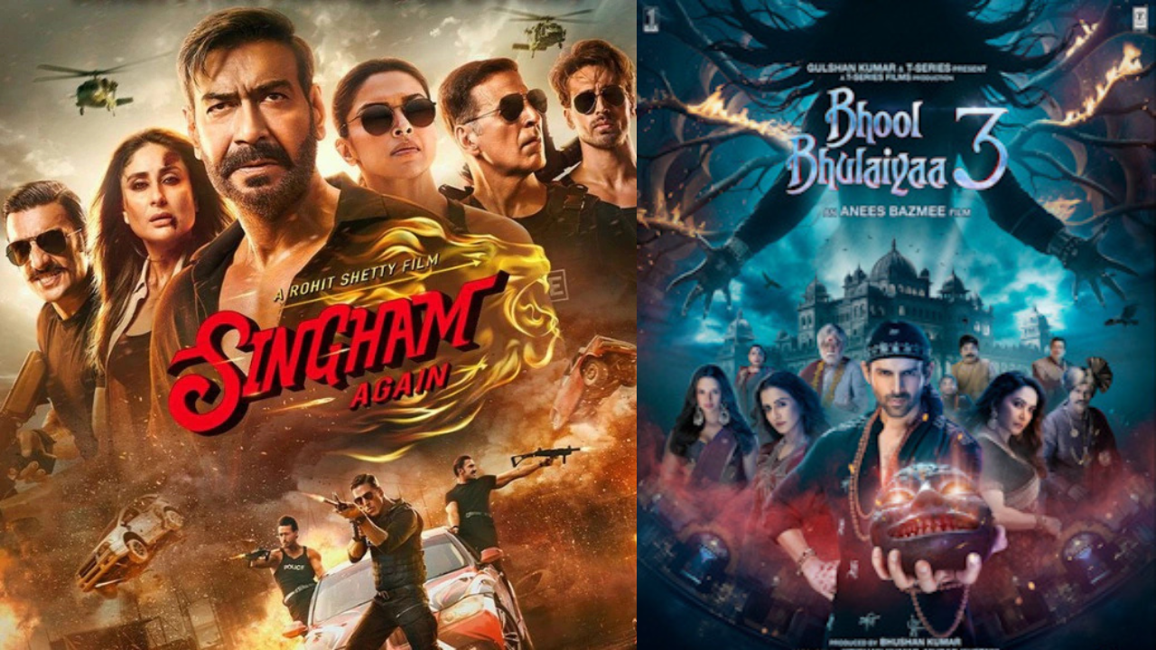 'ভুল ভুলাইয়া ৩' বনাম 'সিংহাম এগেইন'
