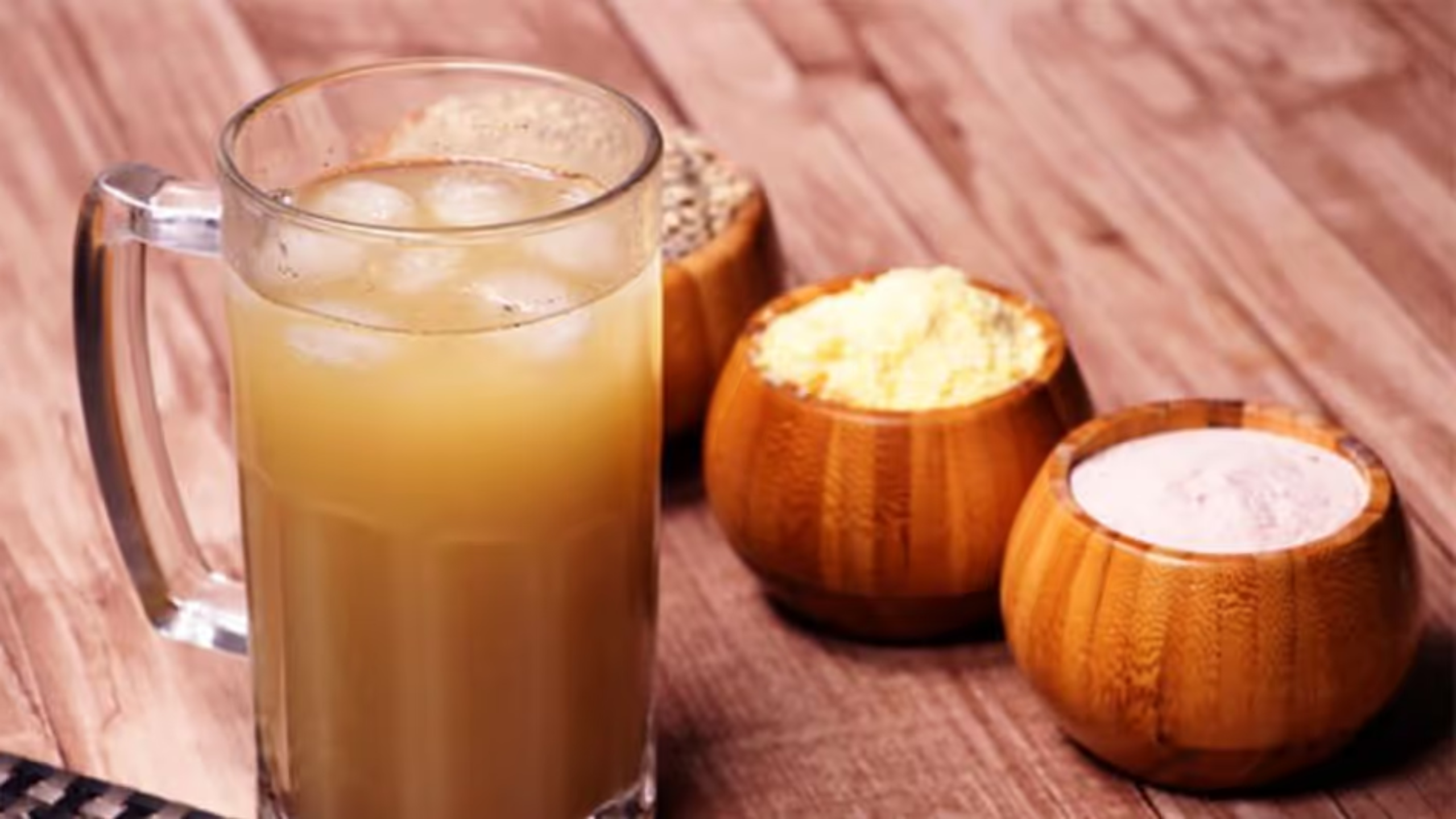 ছাতু খাওয়ার