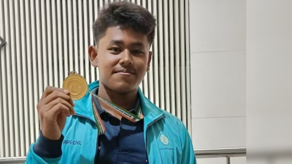 ঝাড়গ্রামের অনিমেষ রায়ের সোনা জয়