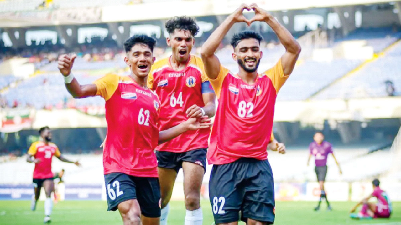 ইস্টবেঙ্গলের দুর্দান্ত জয়