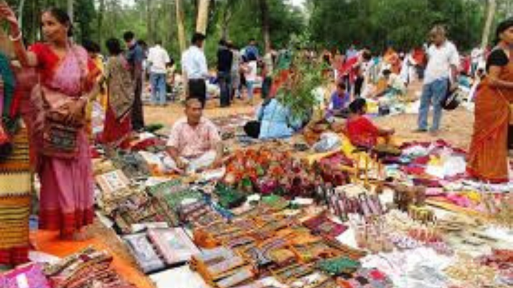 শান্তিনিকেতনের পৌষ মেলা